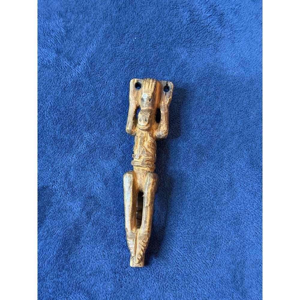Vtg Guatemalan Zoomorphic Slingshot Ancient Folk Art Relics Souvenir Handmade